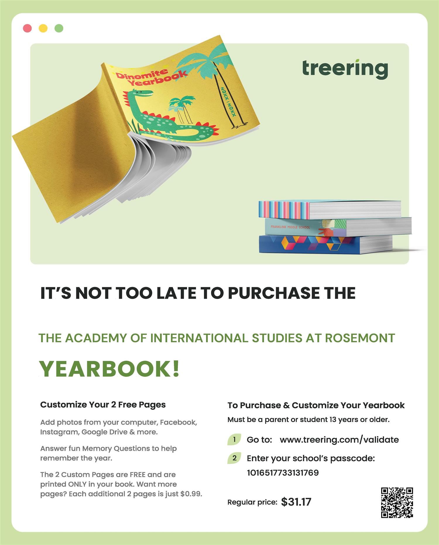  Yearbook Order